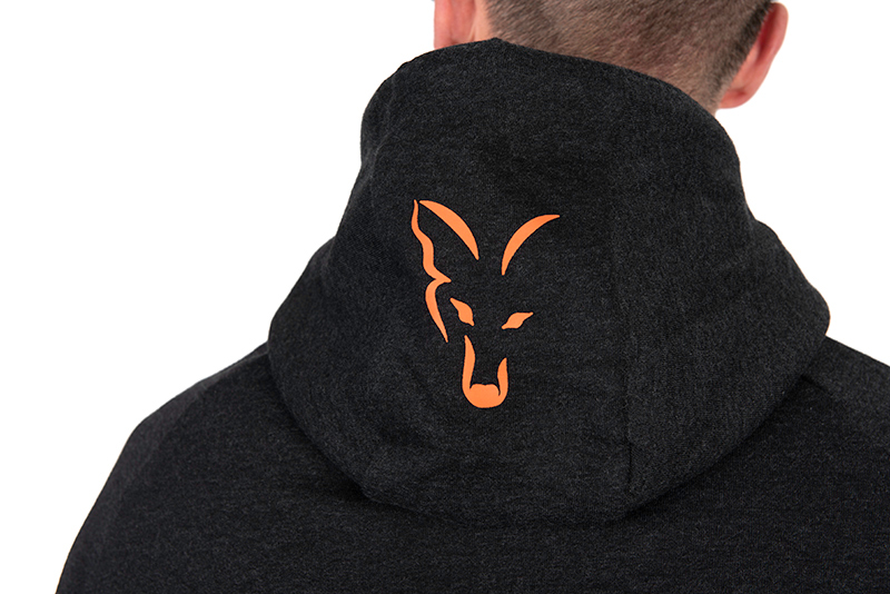 Bluza Wędkarska Fox Collection LW Hoody Black & Orange