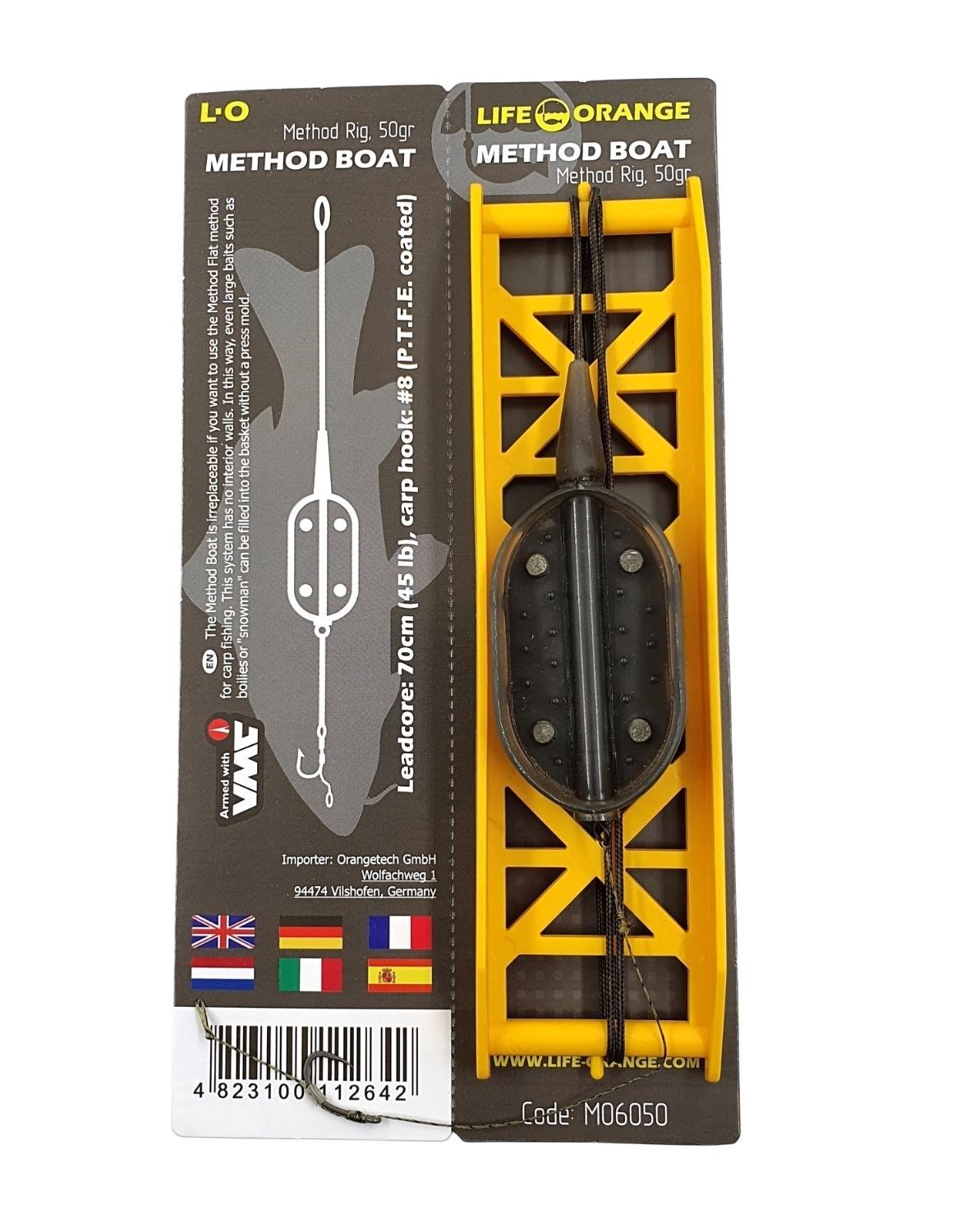 Przypon Life Orange Method Rig Method Boat (80cm)