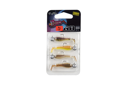 Fox Rage Micro Spikey Fry Mixed UV Colour Pack Loaded Softbaits 4cm (3g) (4 sztuki)