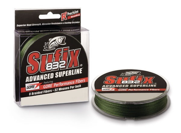 Plecionka Sufix 832 Braid L.Vis Green (250m)