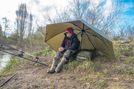 Korum Supalite River Brolly