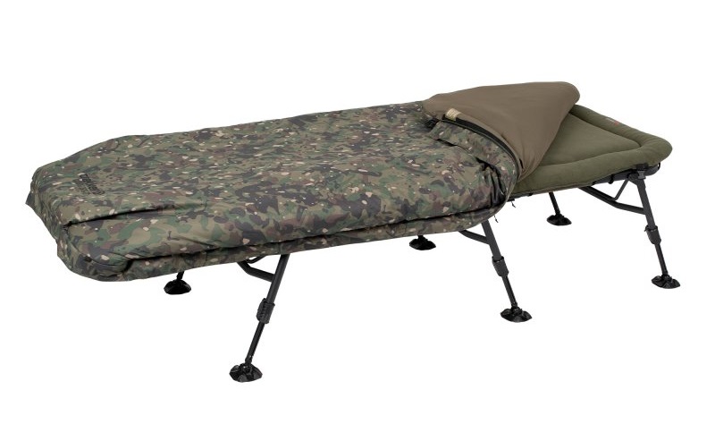 Trakker RLX 6 Camo Bed System Stretcher (ze śpiworem)