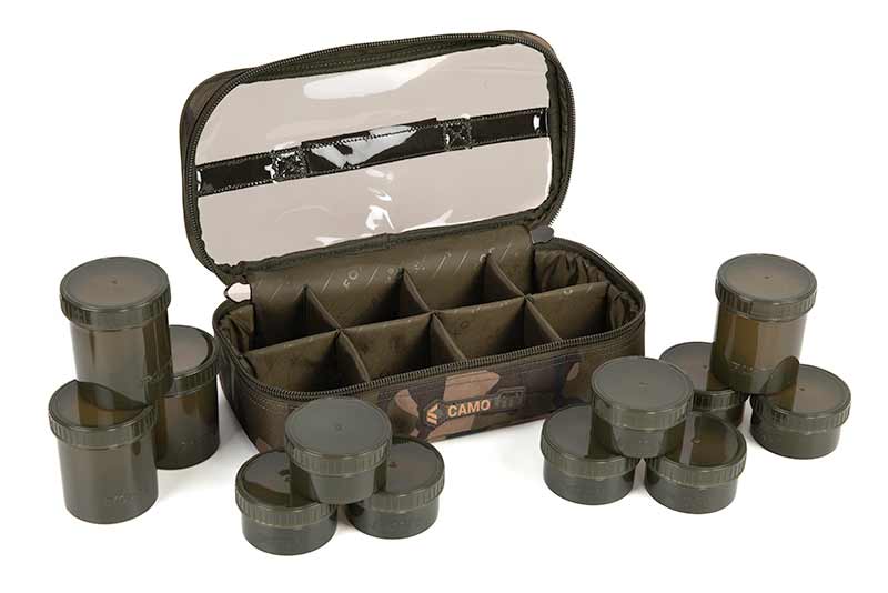 Fox Camolite 12 Pot Hookbait Case (Incl. 12 Pojemników)