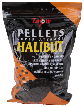 Pellet Carp Zoom Feeding Black Halibut 800gr