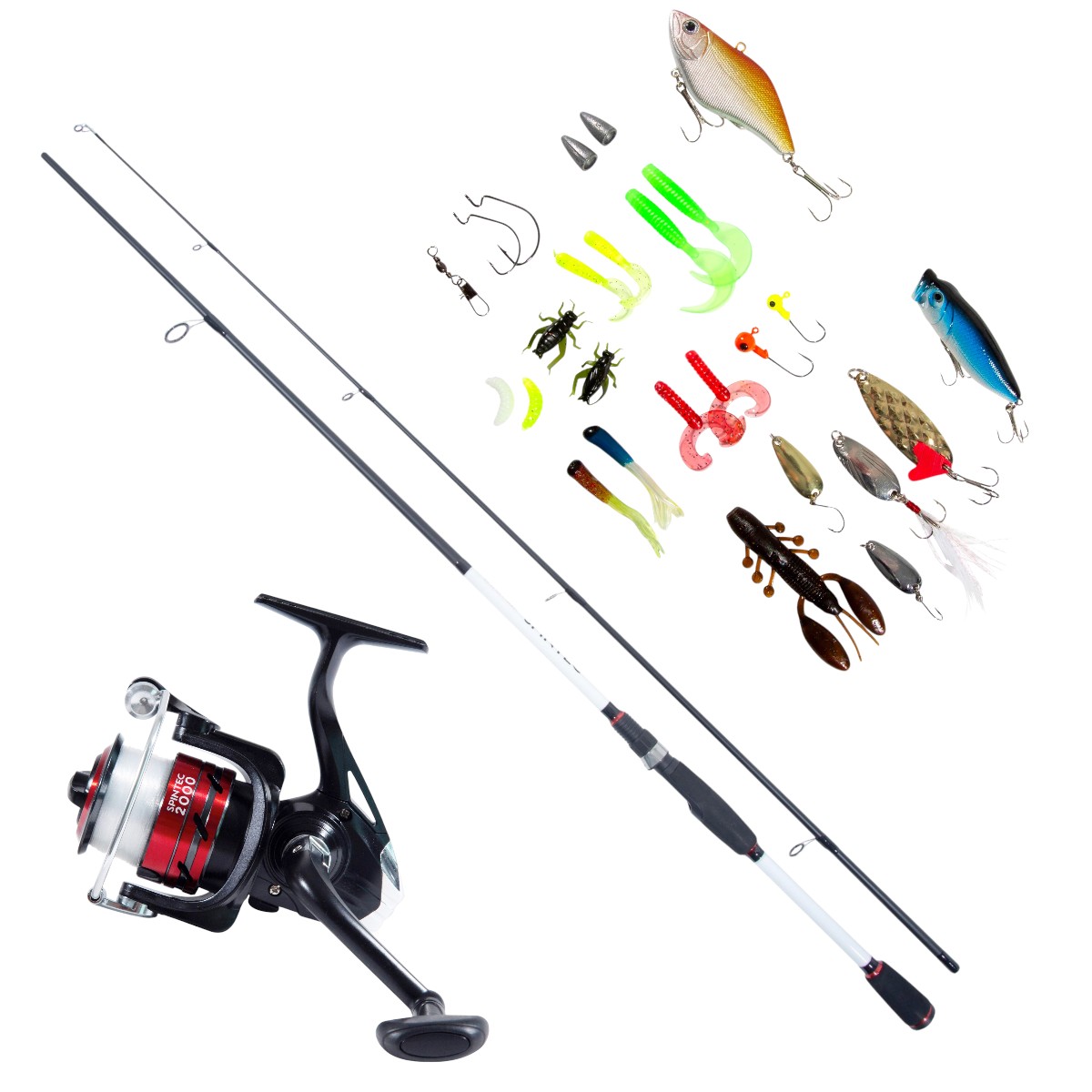 Zestaw Wędki Catchmax Spintec Lure Combo