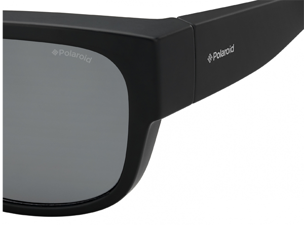 Polaroid PLD 9003/S Suncover Okulary nakładane na korekcyjne - Black frame / grey glasses