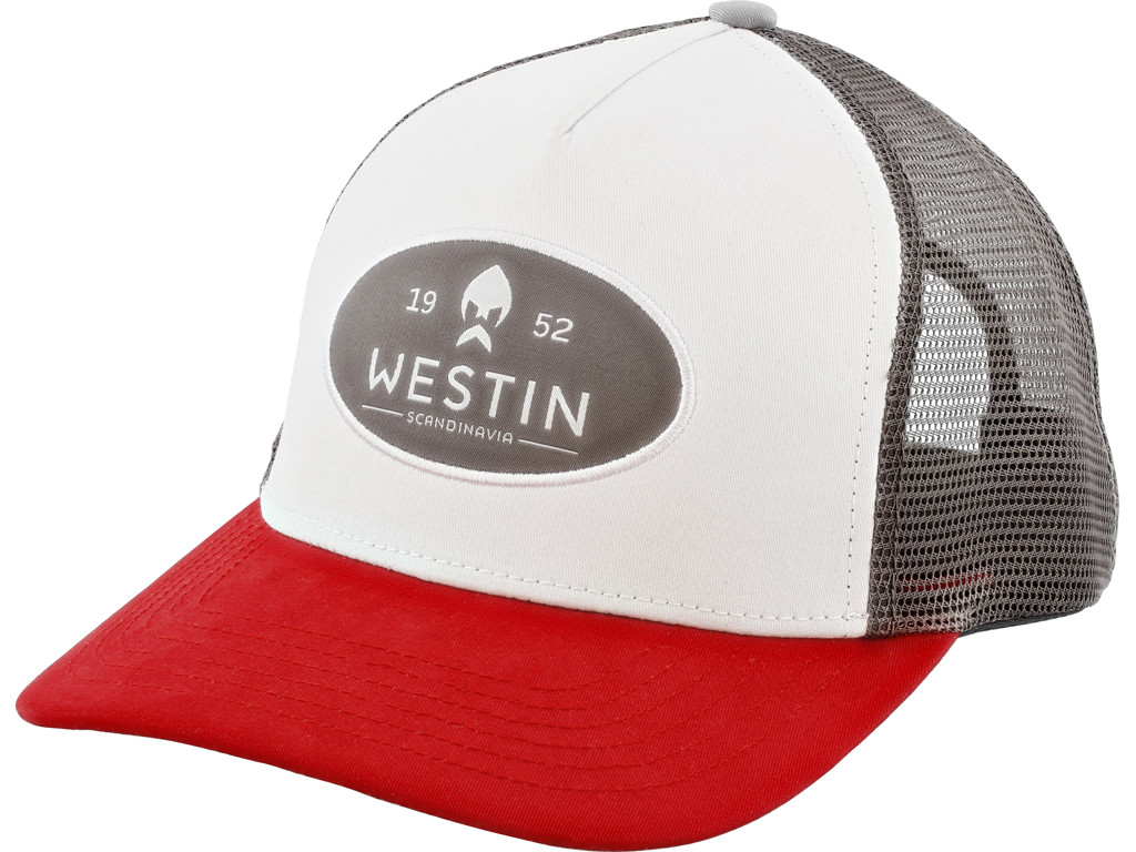 Czapka Westin W6 Classic Cap One Size Silver Grey/Red