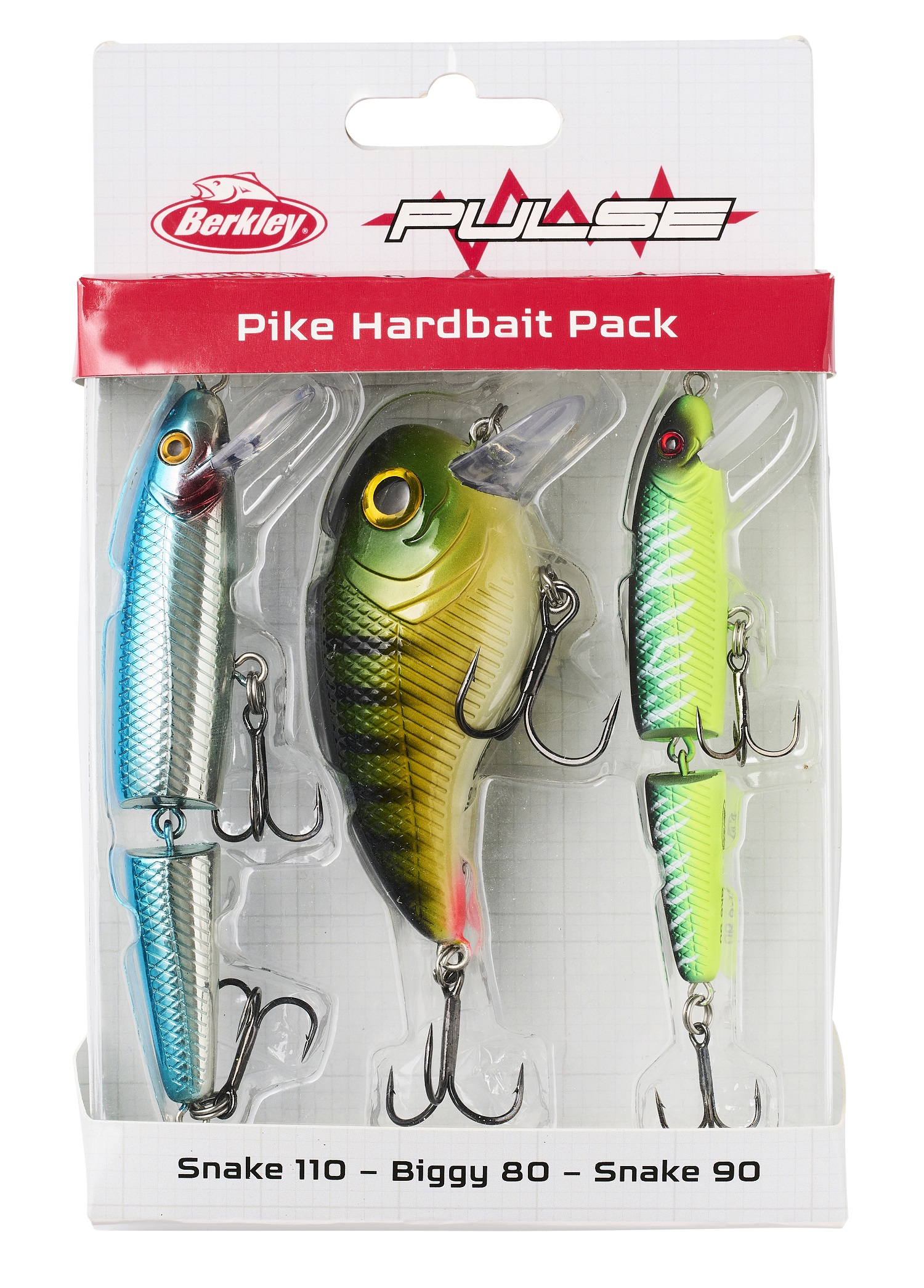 Zestaw Przynęt Berkley Pulse Hardbait Pack Pike (3pcs)