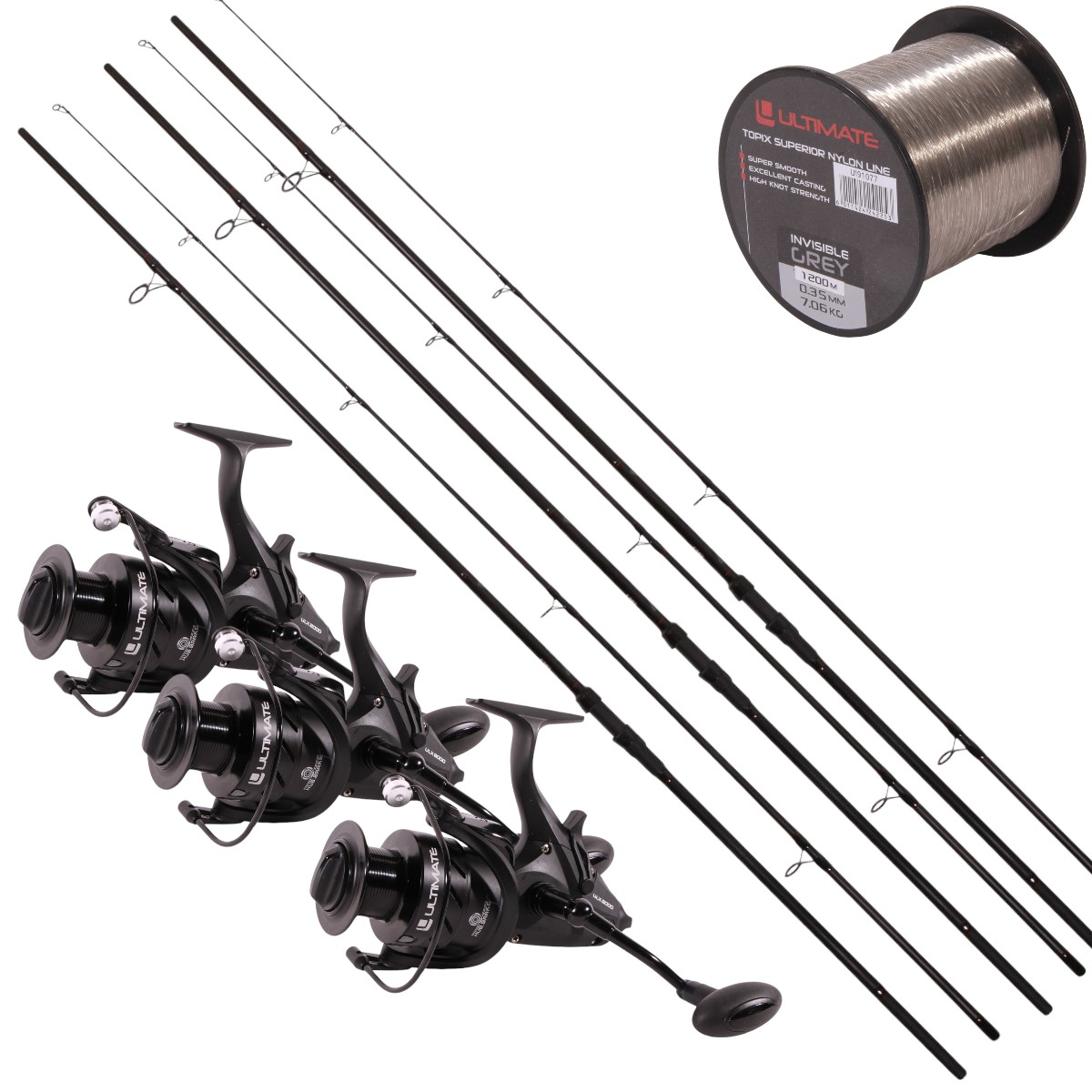 Zestaw Wędki Ultimate Adventure Carp II 11ft (3lb) + ULX 8000