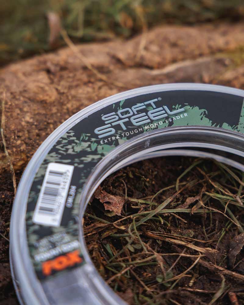 Fox Soft Steel Fleck Camo Leader