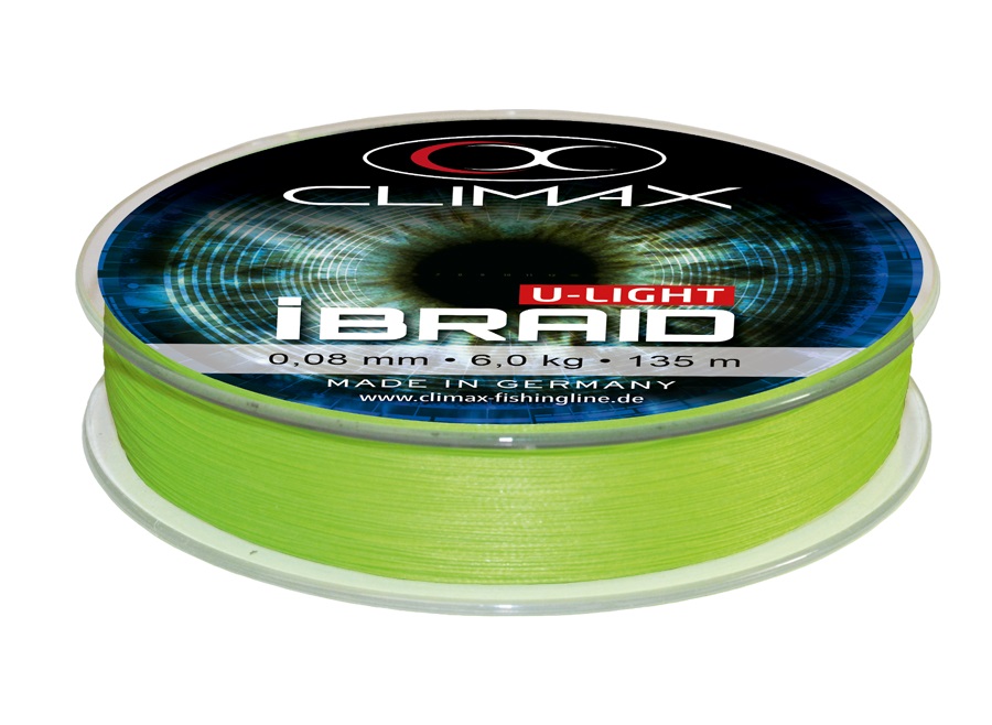 Plecionka Climax IBraid U-Light Chartreuse (135m)