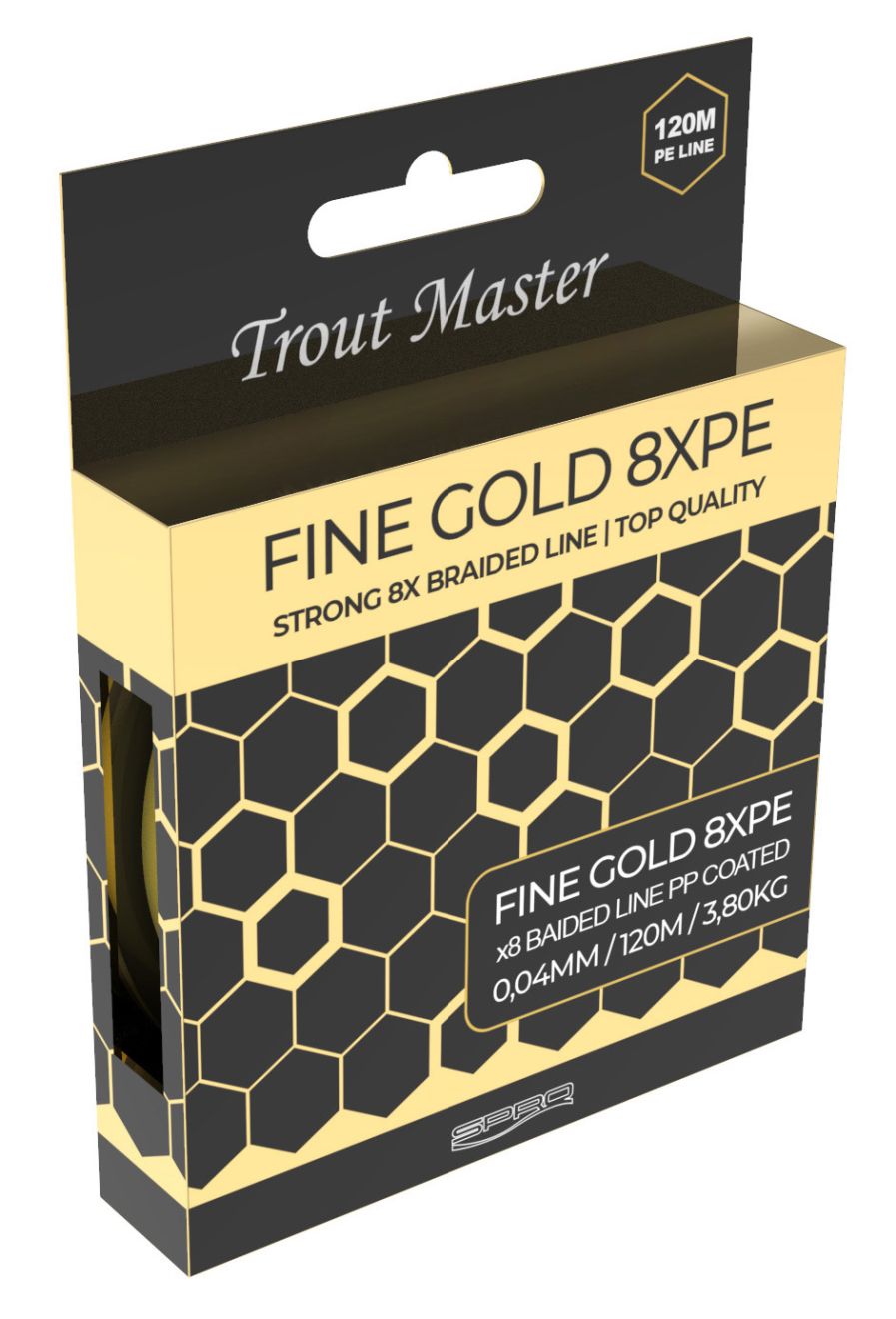 Plecionka Spro Trout Master Fine Gold X8 PE (120m)