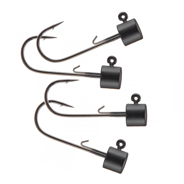 Reins NR Jig Head Matt Black Tungsten Bezołowiowe (4 lub 3 sztuki)