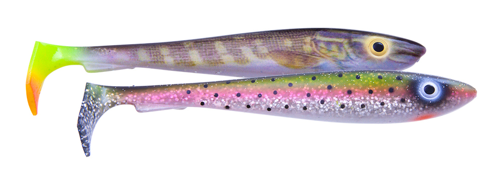 Svartzonker McRubber Pelagic Shad 29cm (2 sztuki) - Rainbow Trout / Hot Tailed Pike