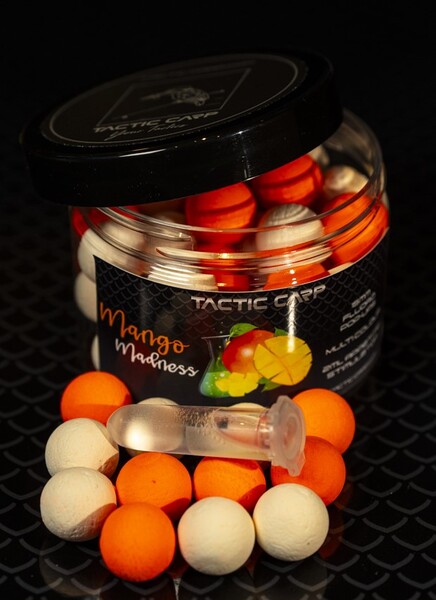 Tactic Carp Mango Madness Pop Ups 15mm (Ze Stymulatorem Apetytu)