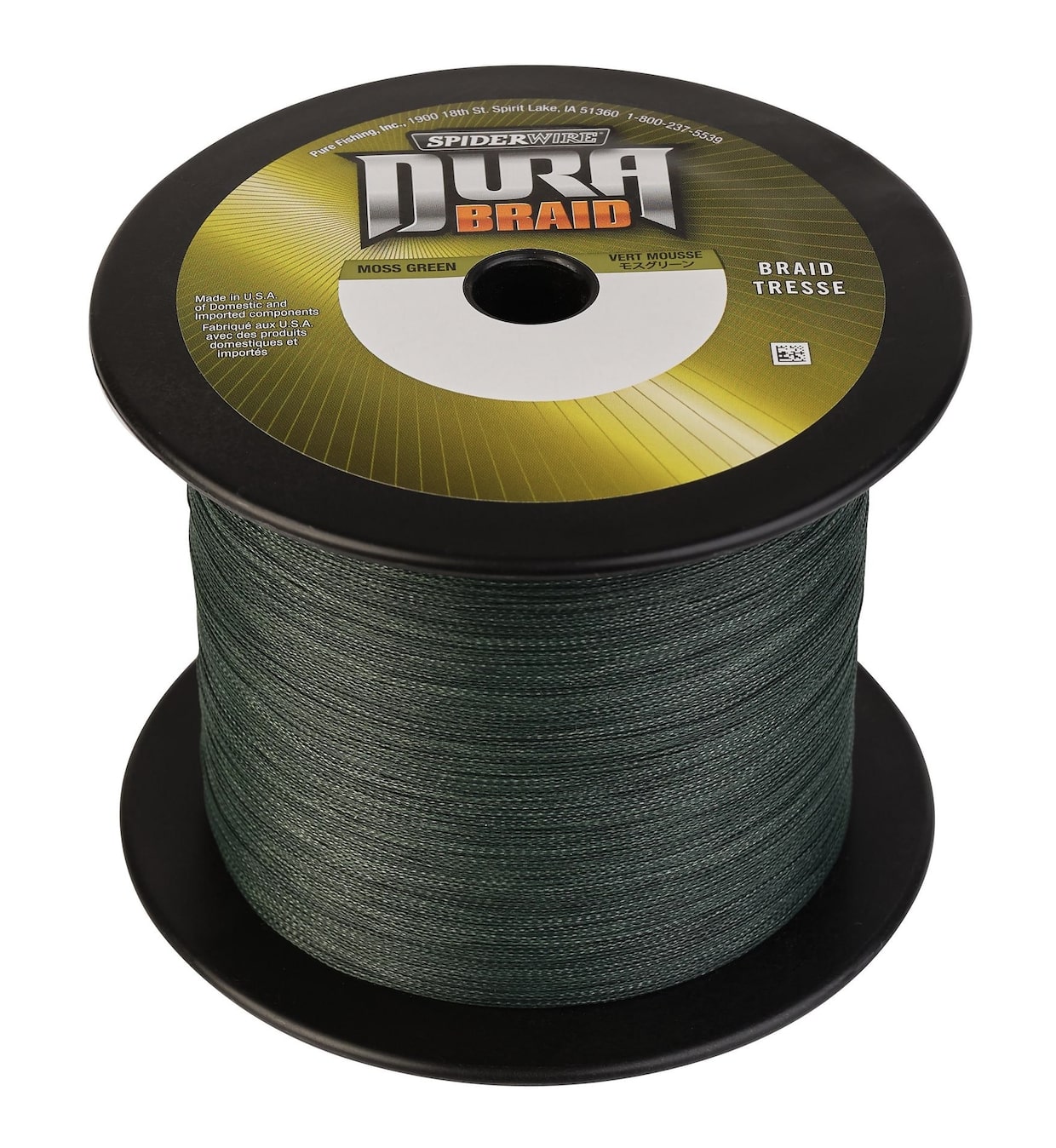 Plecionka Spiderwire DuraBraid Moss Green (2750m)