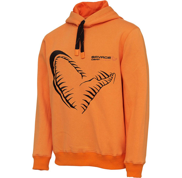 Savage Gear Mega Jaw Hoodie Sun Orange