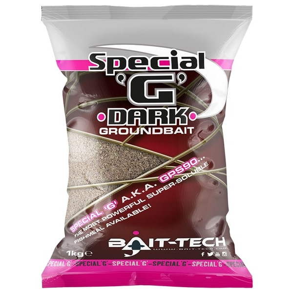 Zanęta Bait-Tech Special G Groundbait (1kg) - Dark
