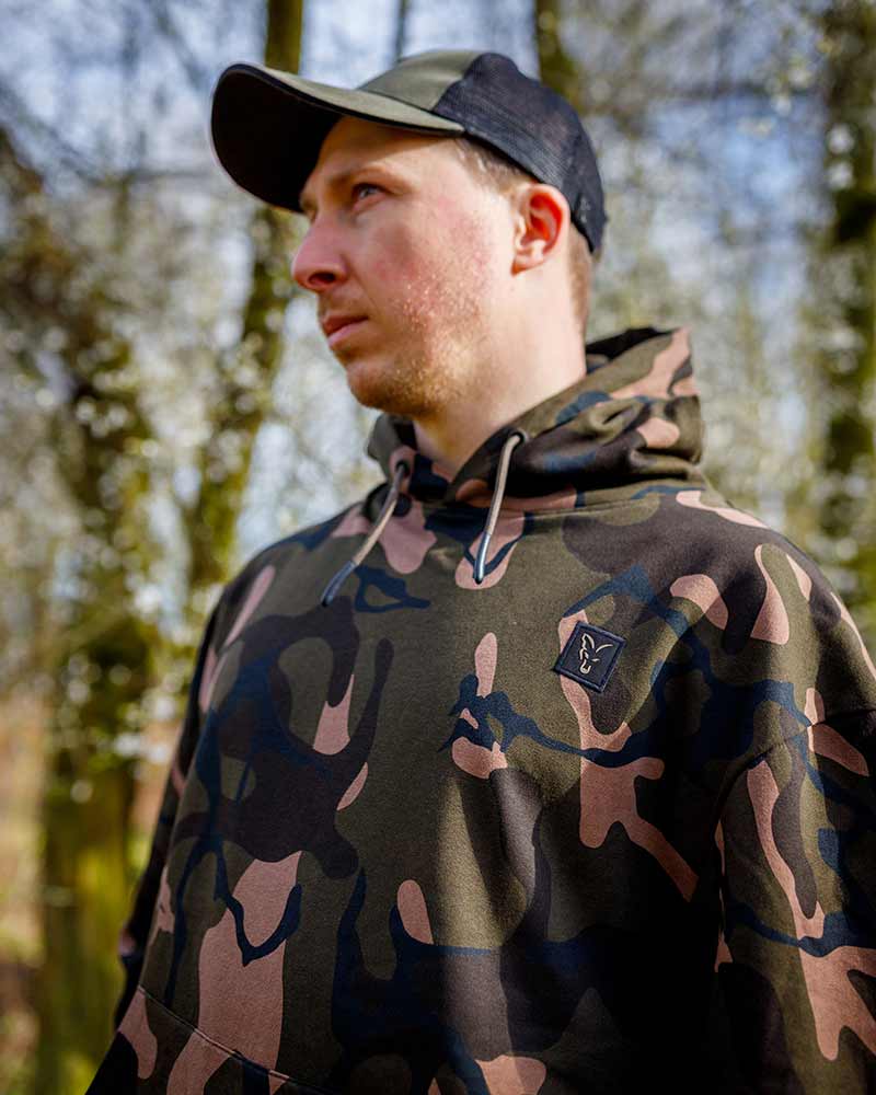 Bluza Wędkarska Fox LW Camo Pullover Hoody