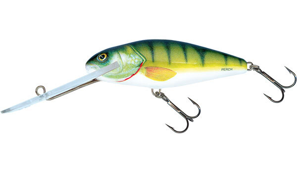 Wobler Salmo Perch Super Deep Runner 12cm (40g) - Perch