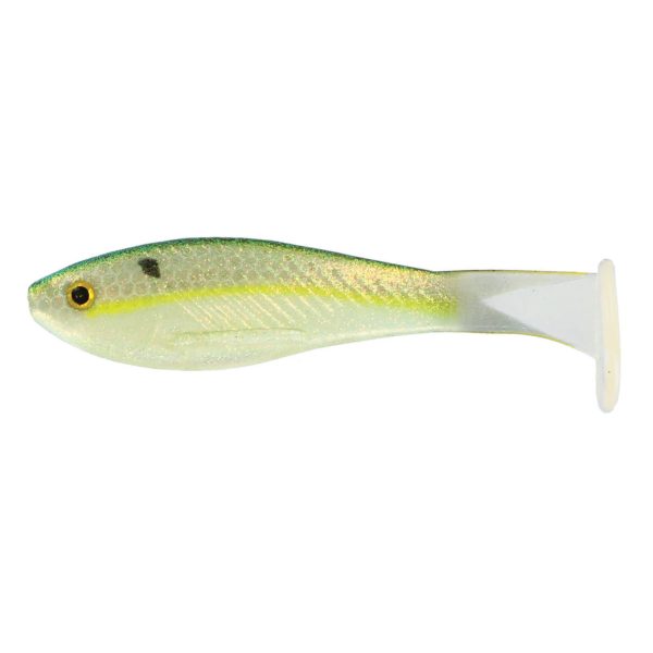 Big Bite Baits BB Kicker 14cm | 5,25" (2pcs) - Chartreuse Shad