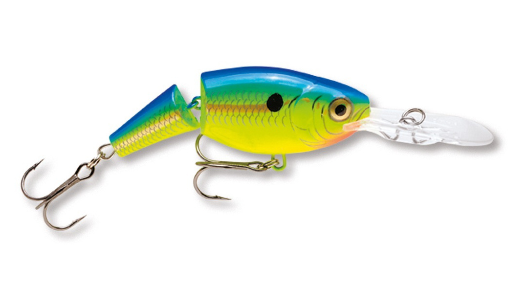 Rapala Jointed Shad Rap Plug 7cm (9g) - Parrot