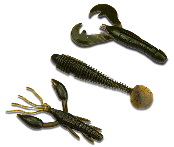 Big Perch Softbait Pack (51 sztuk!) - Monkey War Party Pack 'Creature Baits' 3x3pcs