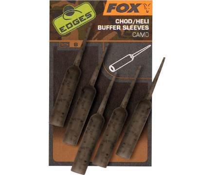 Fox Edges Camo Naked Chod/Heli Buffer Sleeves 6 sztuk