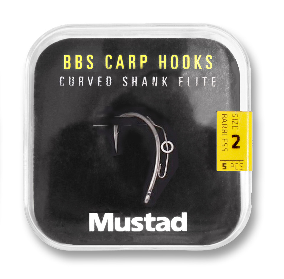 Haczyki Karpiowe Mustad BBS 30 Carp Hooks Barbless Pack (6 packages + Multi Box)