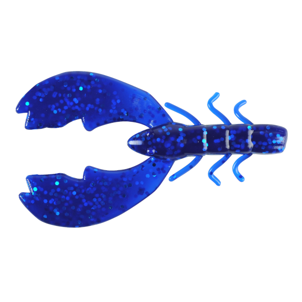 Berkley Powerbait Chigger Craw 4'' 9pcs - Sapphire Blue