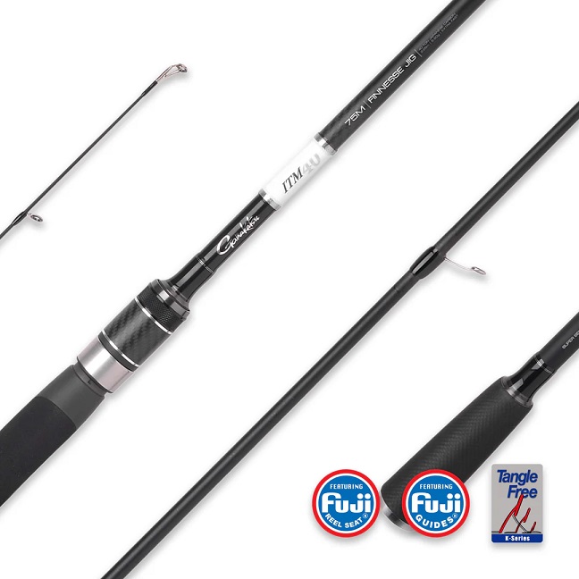 Wędka Spinningowa Gamakatsu ITM40 Finesse Jig 75M 225cm (5-20g)