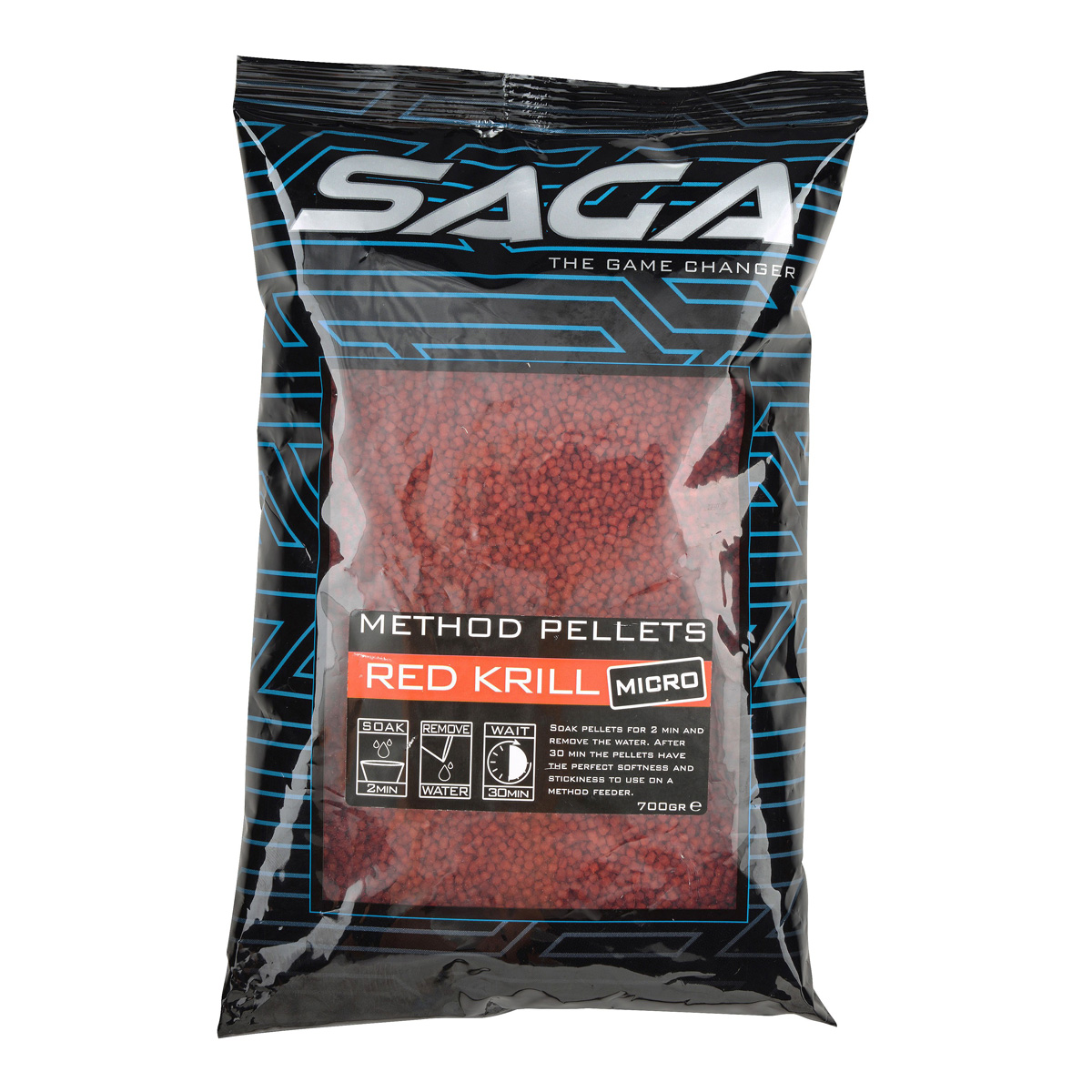 SAGA Method Micro Pellets 2mm (700g) - Red Krill