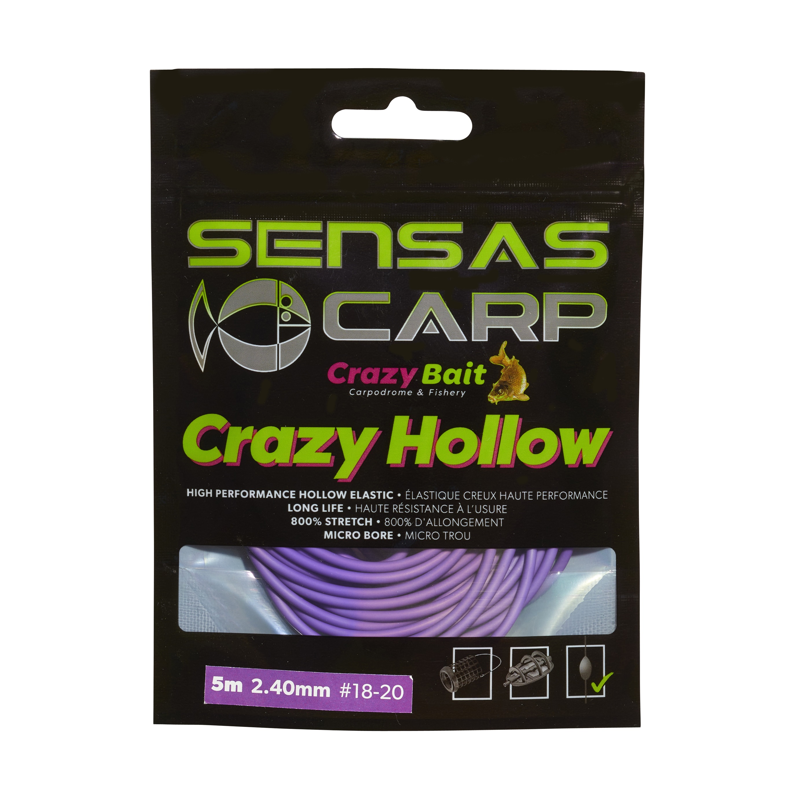 Sensas Crazy Hol. Amortyzator Soft 800% (5m)