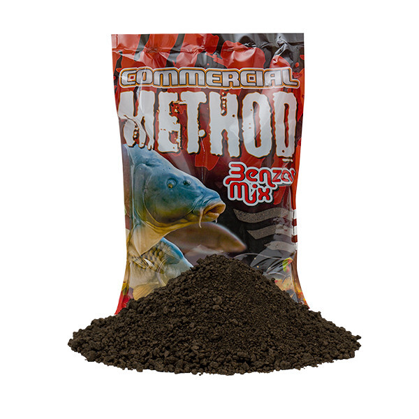 Benzar Mix Commercial Method Groundbait And Pellet