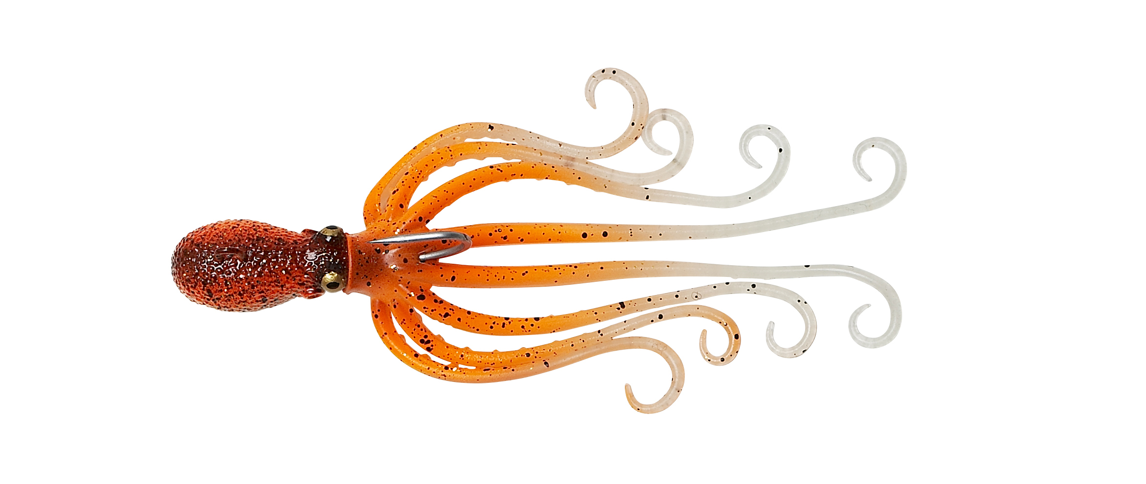 Savage Gear 3D Octopus 22cm (300g) - UV Orange/Glow