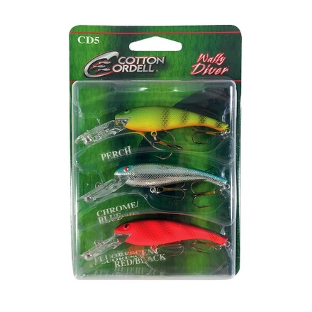 Cotton Cordell 3 pack Wally Diver