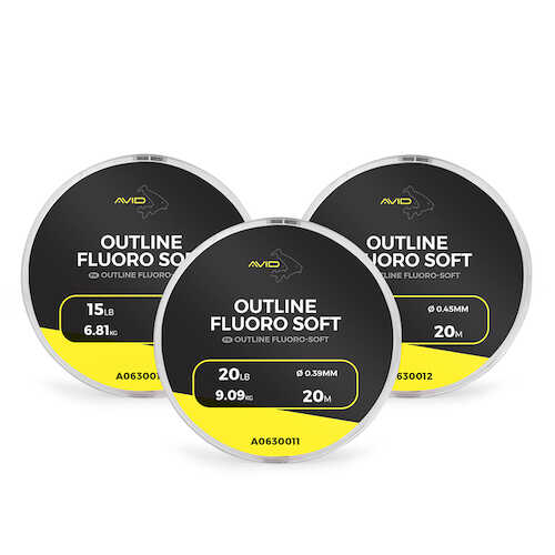 Materiał Przyponowy Avid Outline Fluoro-Soft 20m
