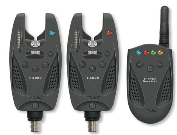 Cormoran Pro Carp F-4000 Wireless Bite Indicator Set (bez baterii)