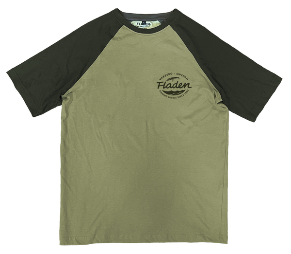 Fladen T-Shirt Duo Green Perch