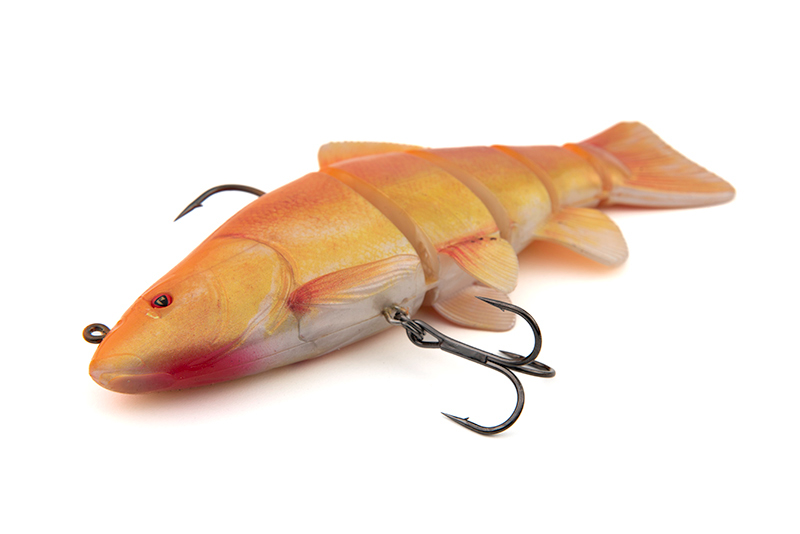Fox Rage Replicant Jointed Tench Swimbait 14cm - Super Natural Golden Tench