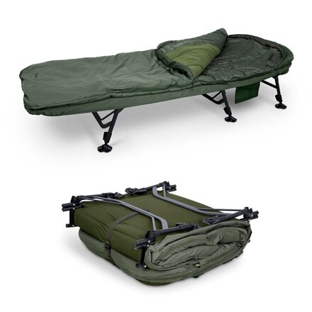 Sonik Bank-Tek 5 Season Sleep System Wide Bedchair (ze śpiworem)