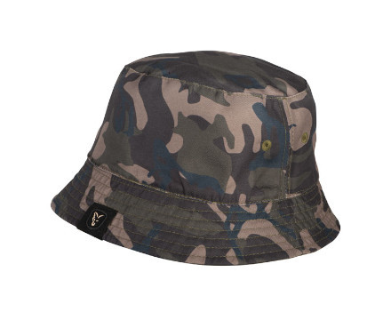 Fox Khaki / Camo Reverse Bucket Hat