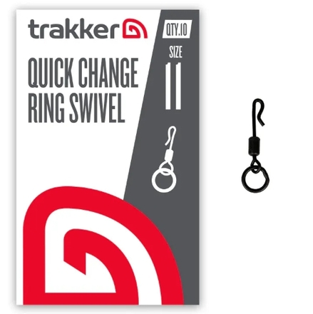 Trakker QC Ring Swivel Rozmiar 11 (10 Sztuk)