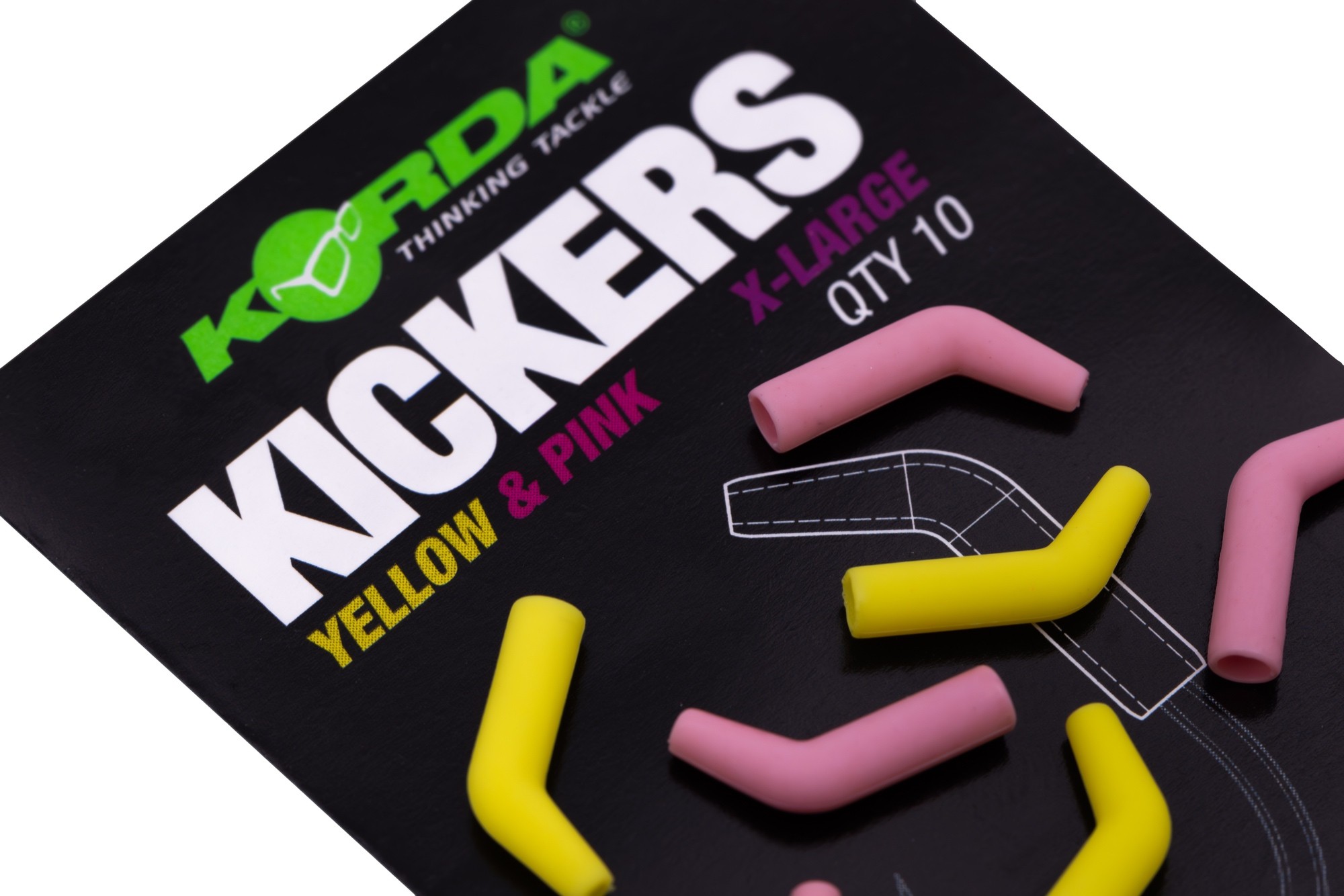 Korda Kickers Yellow/Pink