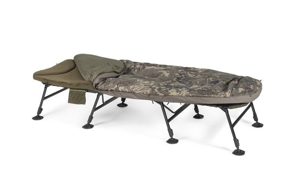 Nash Indulgence HD40 Sleep System 8 Legs Camo Stretcher (z kołdrą)