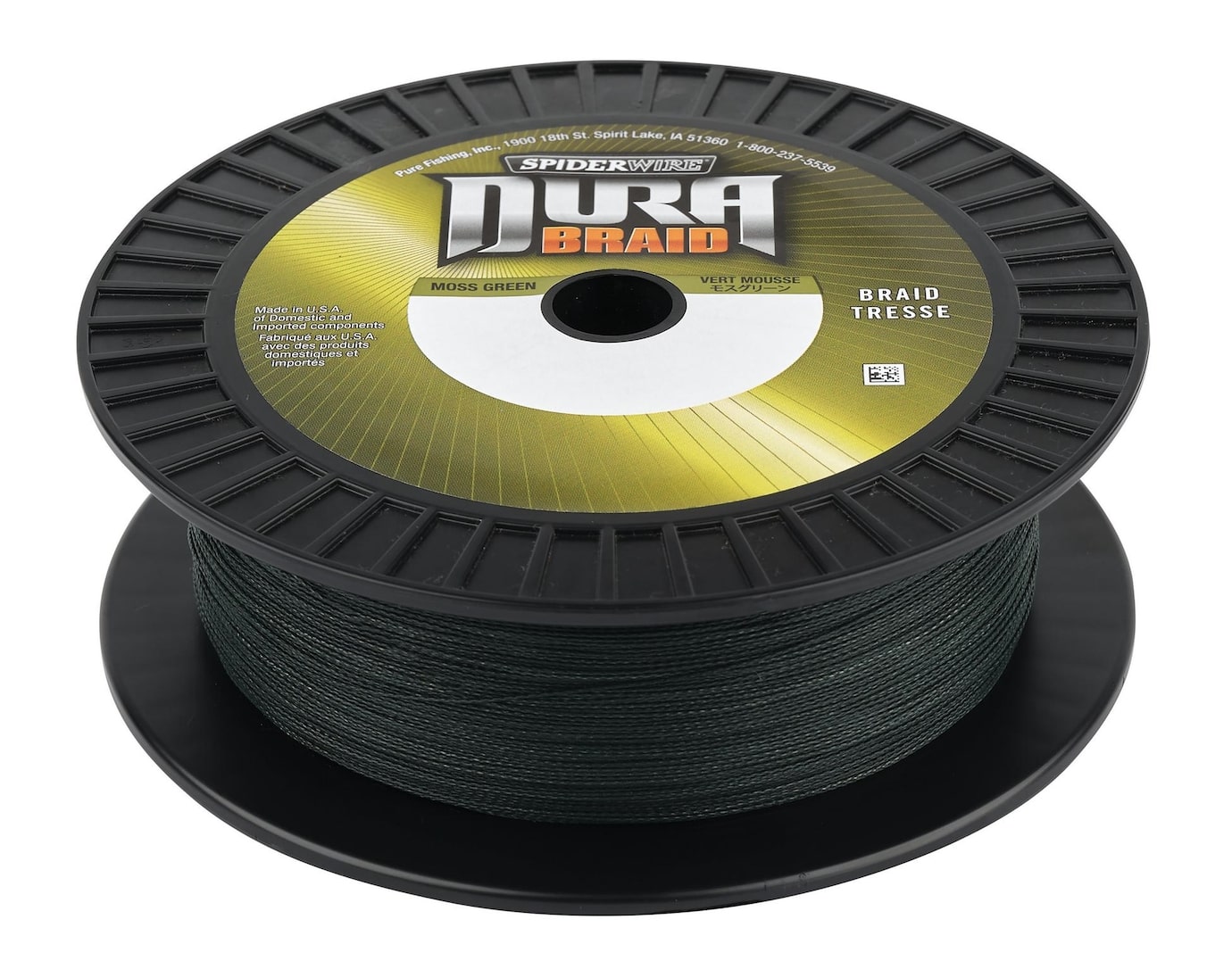 Plecionka Spiderwire DuraBraid Moss Green (275m)