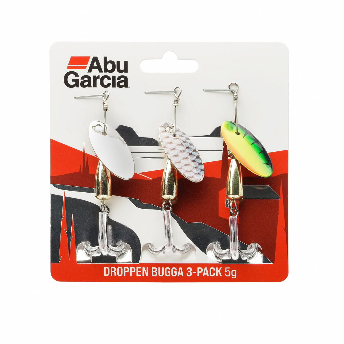 Błystki Obrotowe Abu Garcia Droppen Bugga 3-Pack - 5.0g