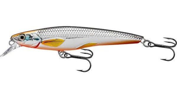 Wobler Livetarget Lures Rainbow Smelt Suspend Deep 9.1cm (9g) - Silver/Orange