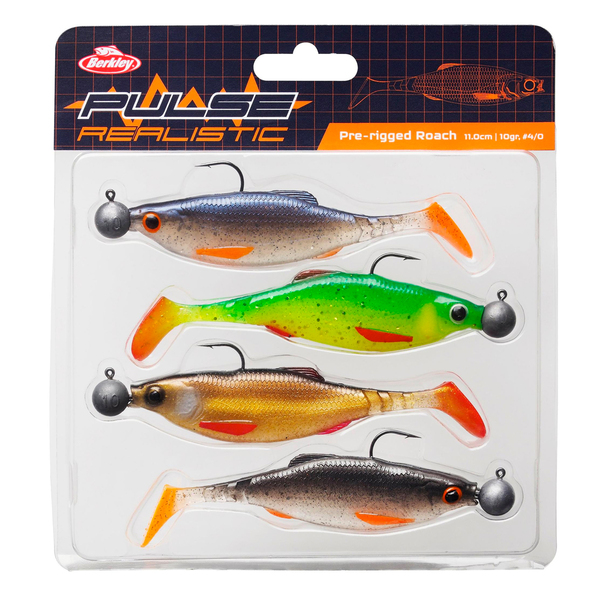 Berkley Pulse Realistic Roach Prerigged (4 sztuki)