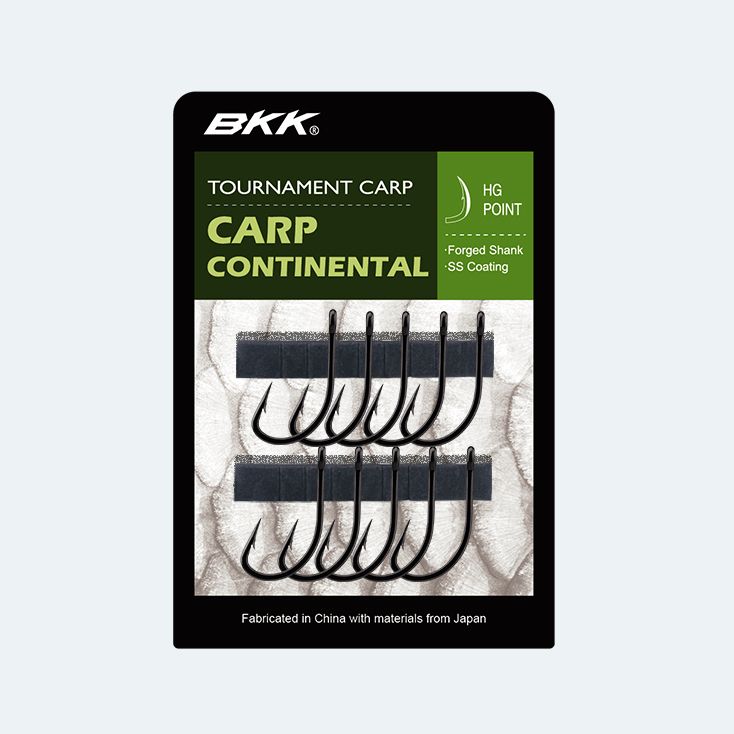 Haczyki Karpiowe BKK Carp Continental (10pcs)